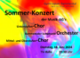 Gymnasium Bammental: </br>Sommerkonzert Chöre und Orchester